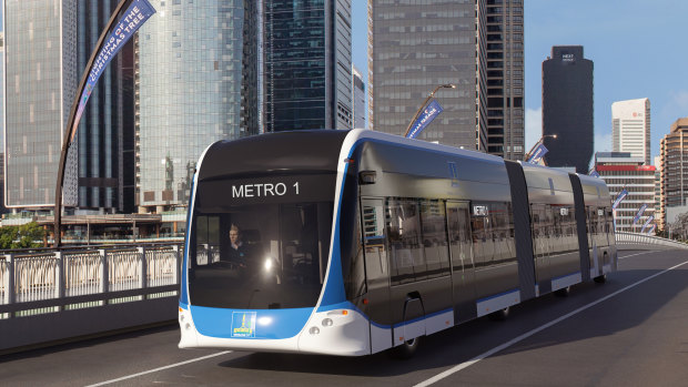 The term “Brisbane Metro” was coined in 2011 by then-lord mayor Campbell Newman.