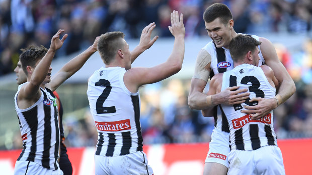 The Pies pile on the pain on Melbourne on Queen's Birthday.