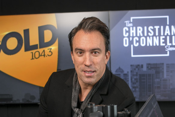 Top of the heap: Christian O’Connell has turned Melbourne FM on its head.