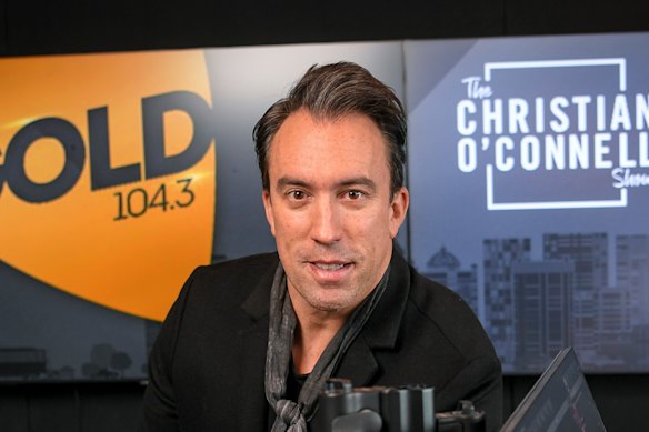 Top of the heap: Christian O’Connell has turned Melbourne FM on its head.