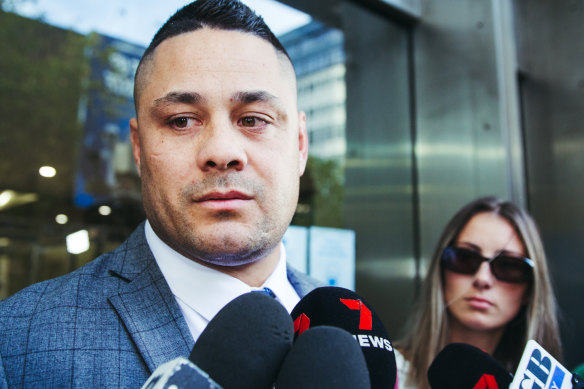 Jarryd Hayne has been found guilty of sexually assaulting a woman in Newcastle.