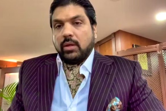Convicted fraudster Ahsan Ali Syed.