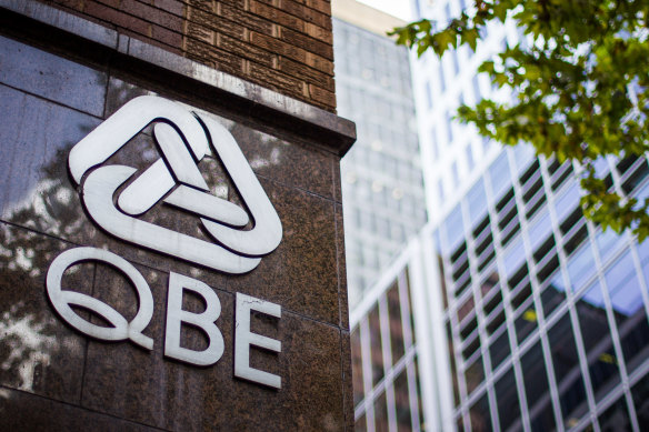 QBE said premium rates in its Australia-Pacific business rose an average of 9.1 percent.