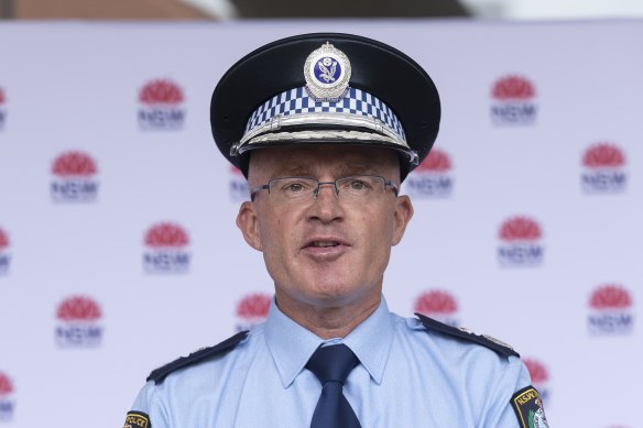 NSW Deputy Commissioner Mal Lanyon.