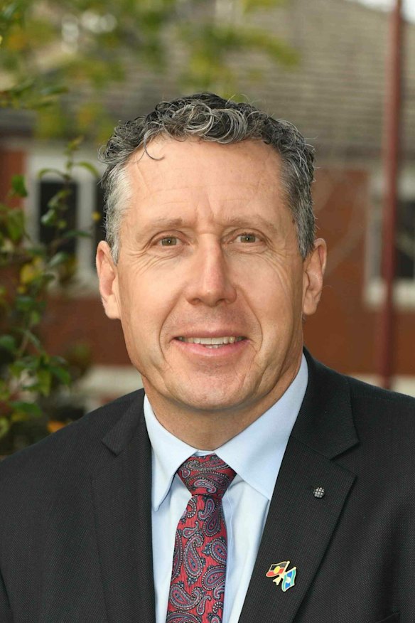 Ballarat Grammar principal Adam Heath.