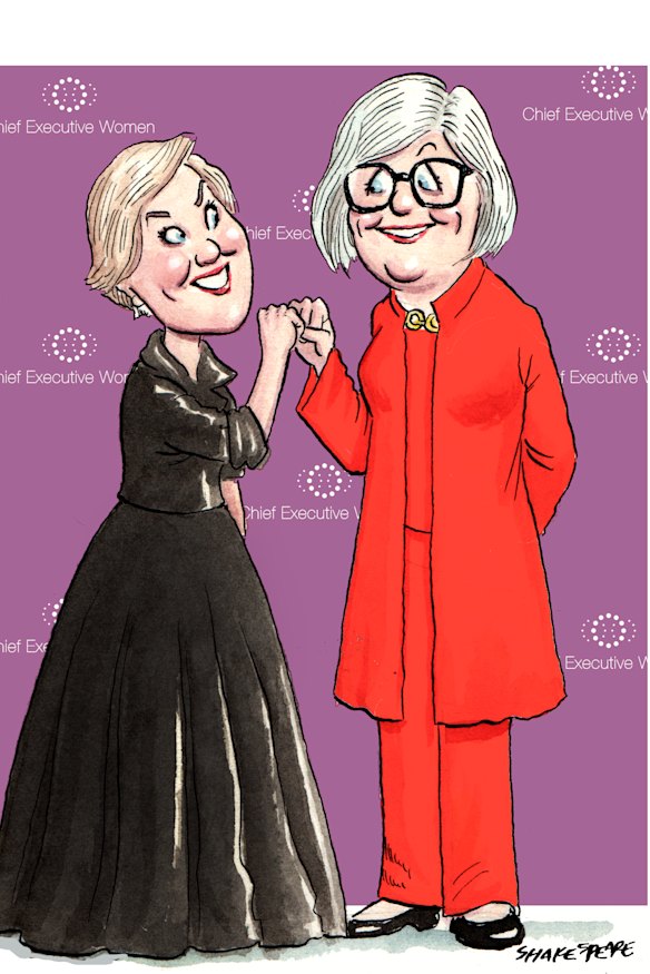 Robyn Denholm and  Sam Mostyn.