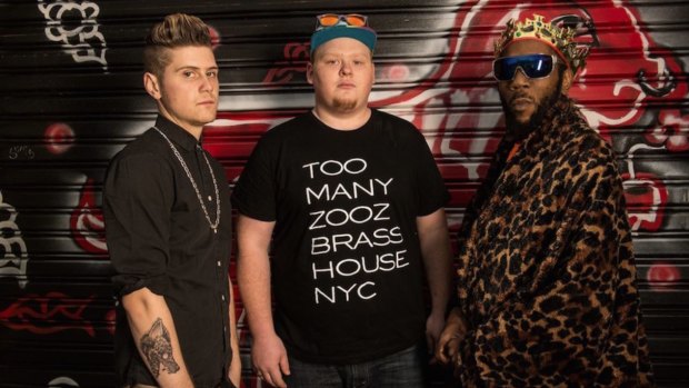 New York's funkadelic trio Too Many Zooz play Brisbane, Sydney, Melbourne, Mullumbimby and Queenscliff during November on their first Australian tour.