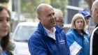 Josh Frydenberg on the campaign trail in 2022.
