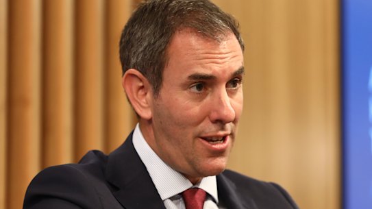Federal Treasurer Jim Chalmers. 