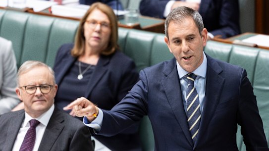 Treasurer Jim Chalmers.