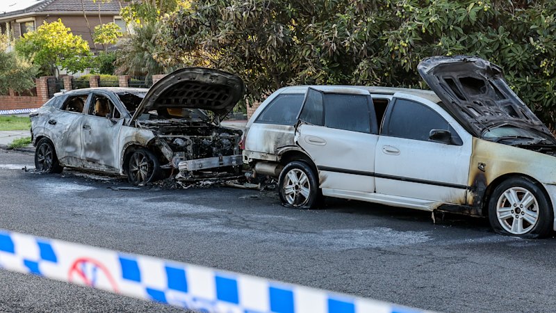 Six cars firebombed in a single night as Melbourne arson wave enters fourth day