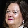 Gina Rinehart.