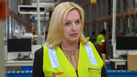 Australia Post chief executive Christine Holgate has been lashed by a Senate committee.