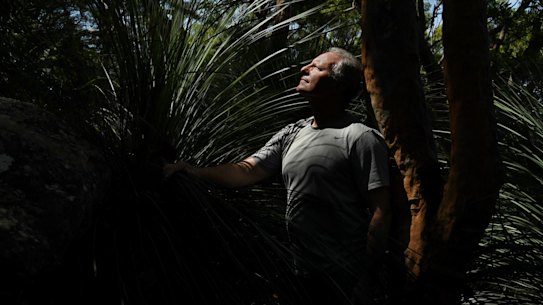 Former NSW Fire and Rescue commissioner Greg Mullins at his home in Sydney. 