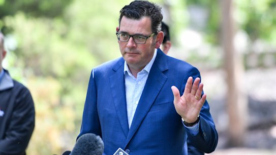 Premier Daniel Andrews called the Chinese propaganda image 'beyond the pale'.