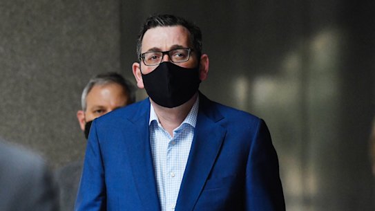 Premier Daniel Andrews on Monday.