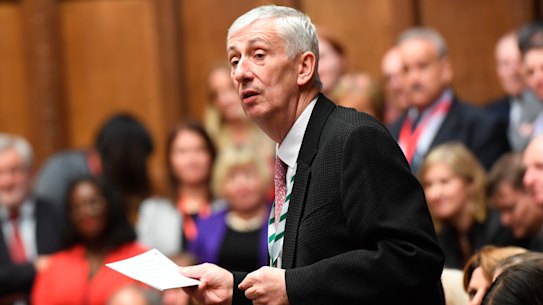 Speaker of the House of Commons Lindsay Hoyle said the magnitude of the bushfire disaster "should shock us all".