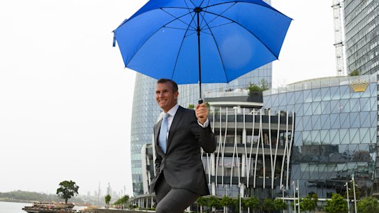 Planning Minister Rob Stokes said authorities were considering plans to allow people to safely swim at harbourside spots, including the Barangaroo foreshore. 