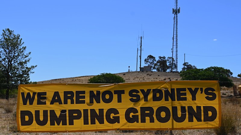Could this town solve Sydney’s waste problem? Locals don’t think so