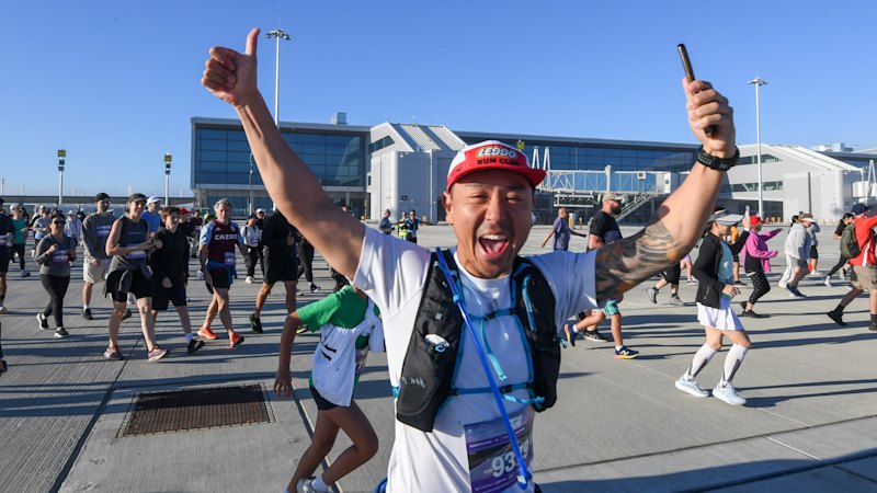 Thousands of runners cleared for take-off at Western Sydney Airport