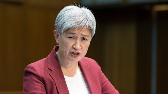 Foreign Affairs Minister Penny Wong.