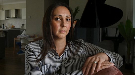 Melanie James is calling for all members of the NSW Band Association to have working with children checks after she said she was groomed as a young teenager by a member 32 years her senior.