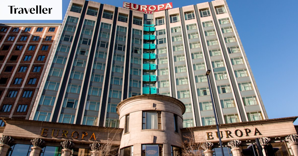 Still standing: Inside ‘the most bombed hotel in Europe’