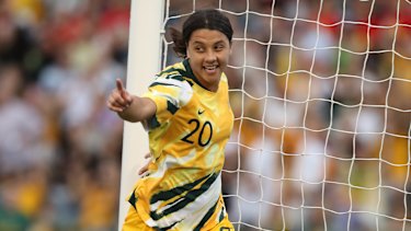 ViacomCBS is the new home for Sam Kerr and the Matildas for three years after a new $100 million deal was signed.