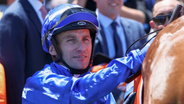Jockey Luke Currie faces a long recovery.