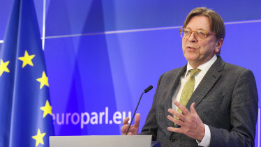 Former Belgian PM Guy Verhofstadt 
