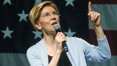Democrat presidential candidate Elizabeth Warren has called for the break-up of Facebook.