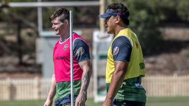 John Bateman and Josh Papalii could form an integral part of the Raiders middle.