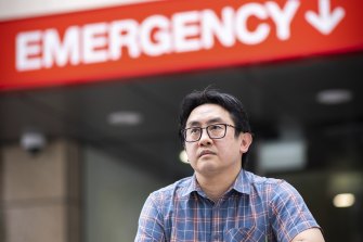 Andrew Chan says St Vincent’s emergency room in Melbourne is getting ‘busier and busier.’