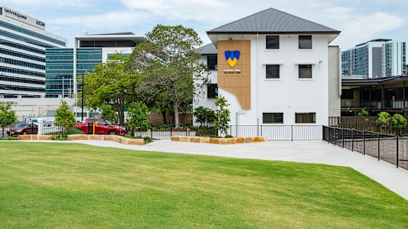 Fortitude Valley State Secondary College in Brisbane's inner city is the first new school to open in the city centre for 50 years.