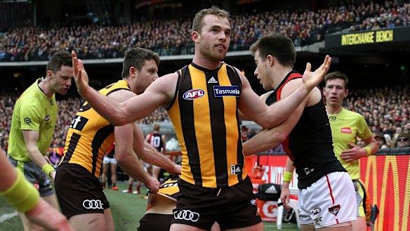 Brownlow medallist Tom Mitchell's absence leaves many question marks over the Hawks this season.