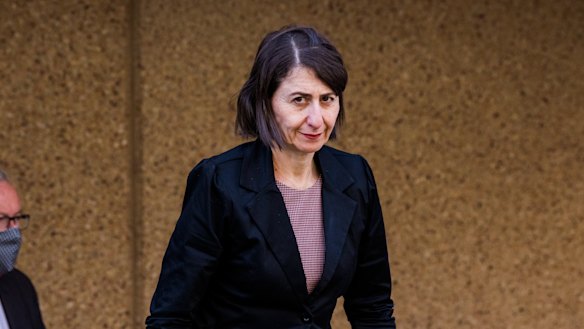 NSW Premier Gladys Berejiklian pictured on Wednesday.