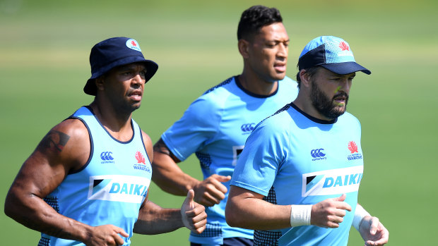 Kurtley Beale, Israel Folau and Adam Ashley-Cooper will line up at fullback, wing and outside-centre respectively. 