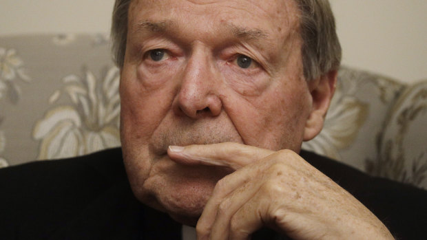 Dismayed by the intrigue: Cardinal George Pell.