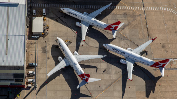 Stood-down Qantas workers have lost their Federal Court claim for paid sick leave.