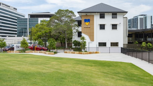 Fortitude Valley State Secondary College in Brisbane's inner city is the first new school to open in the city centre for 50 years.