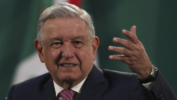 Mexican President Andrés Manuel López Obrador.