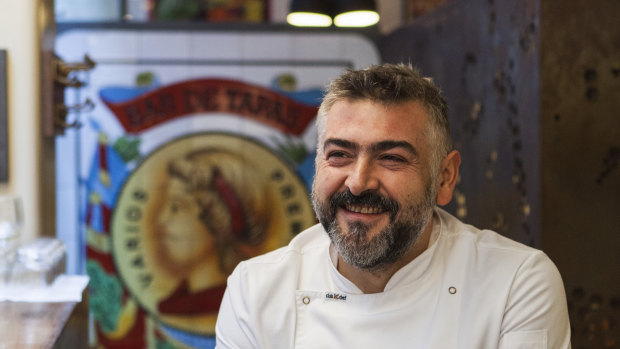 Frank Camorra said the food served by Movida is not the type of food people order for home delivery. 