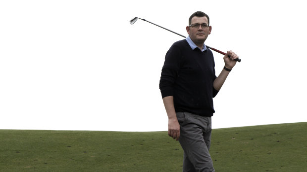 Daniel Andrews has given golf the all-clear.