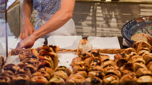 Essential in France: The daily trip to a boulangerie. 