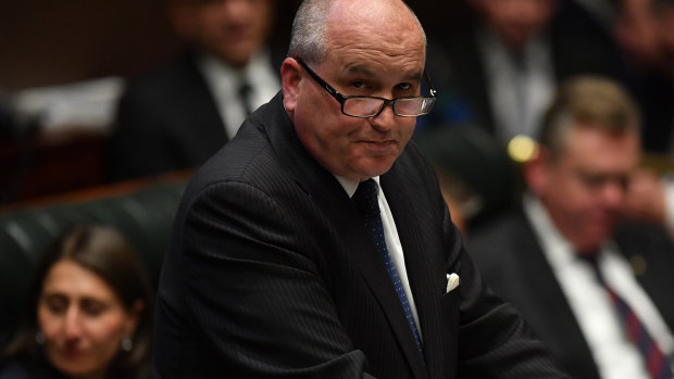 NSW Minister for Corrections, Counter Terrorism and Veterans Affairs David Elliott.