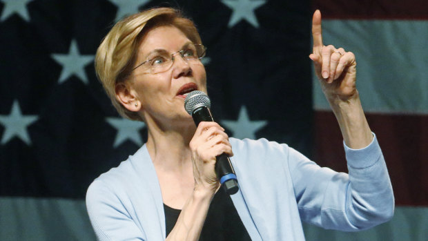 Presidential candidate Elizabeth Warren called Fox News a 'hate-for-profit' machine.