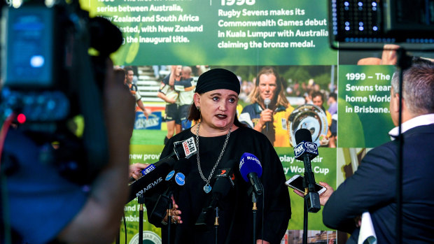 Rugby Australia CEO Raelene Castle told a press conference in Sydney on Monday that Rugby Australia would review the safety of school rugby after four Queensland teenagers suffered serious neck and spine injuries in recent weeks. 