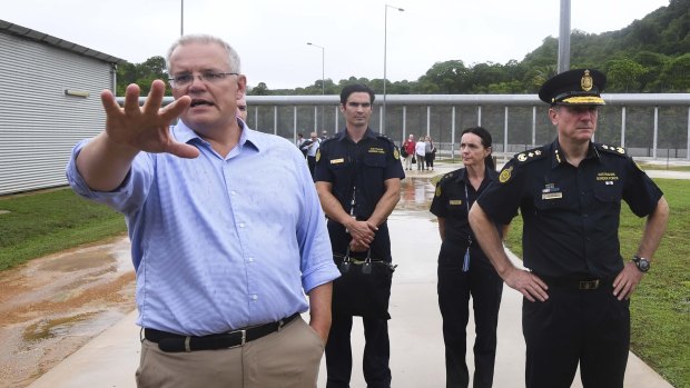 Prime Minister Scott Morrison reopened the Christmas Island detention centre last month.