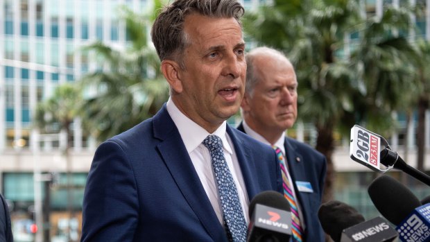 Transport Minister Andrew Constance will split the remaining 49 per cent stake in WestConnex.