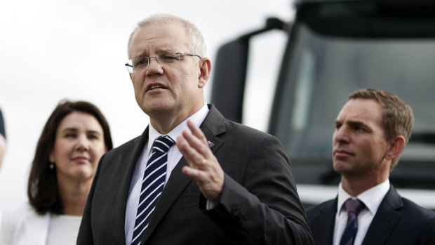 Scott Morrison spoke about his vision for the nation.